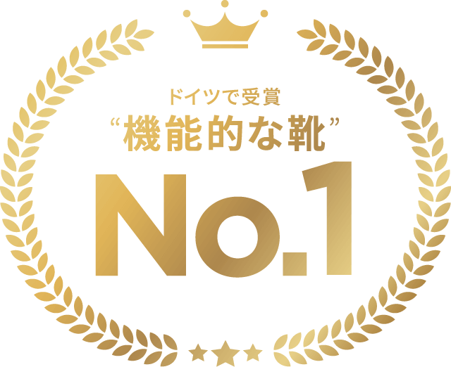 ドイツで受賞 機能的な靴 No.1